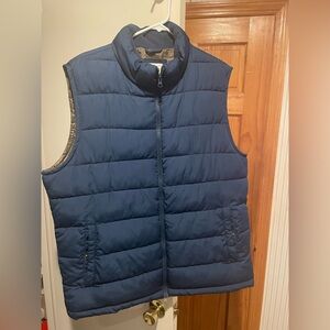 Gap Puffer Vest Blue Size XL NWOT